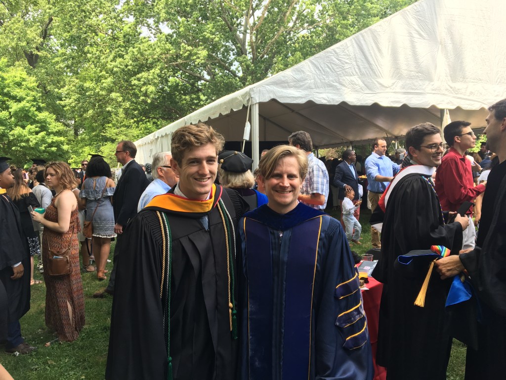 Graduating Haberman Lab students in 2018