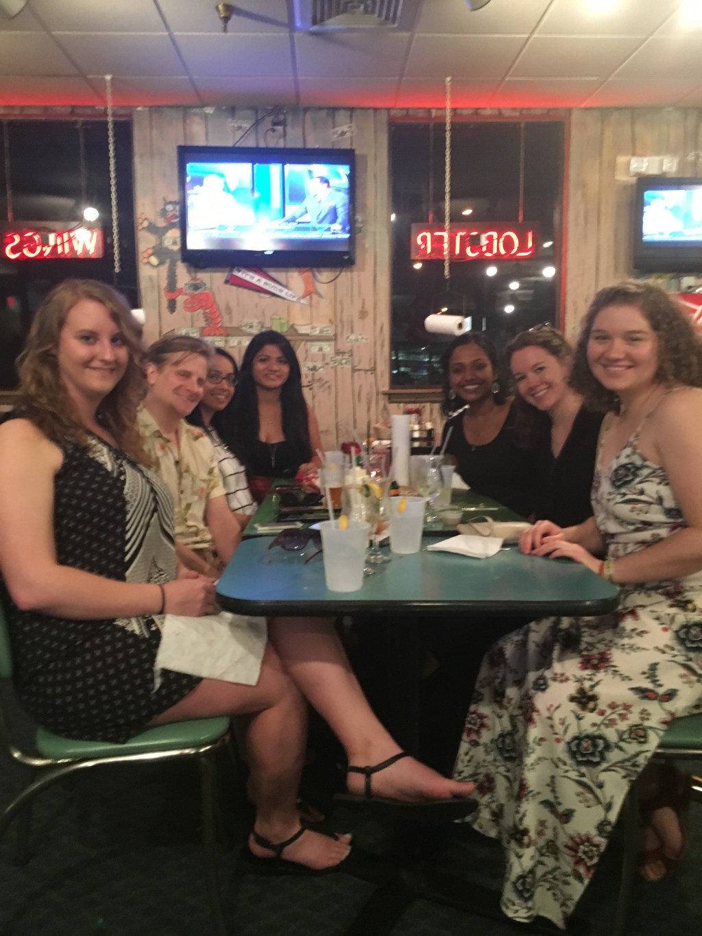 Haberman Lab members together during VSS 2016